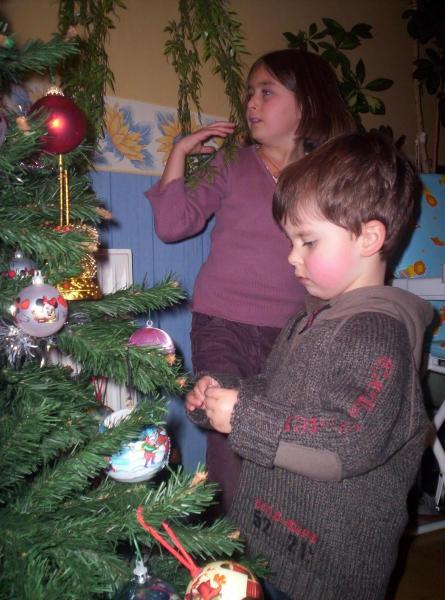 c l'heurre de decorer le sapin
